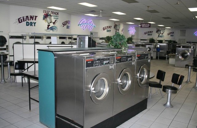 Machines Inside Laundry Center